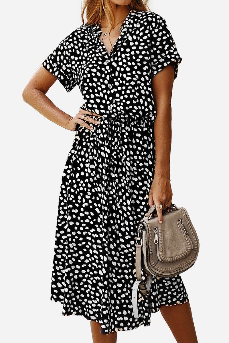 Daciana | Fustă-rochie boemă casual fluidă