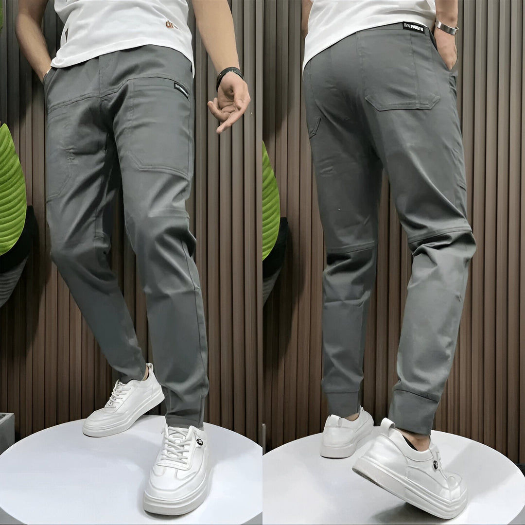 Mihai | Pantaloni cargo elastici premium