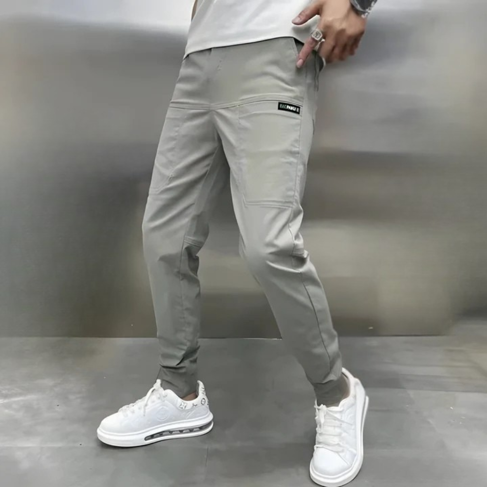 Mihai | Pantaloni cargo elastici premium