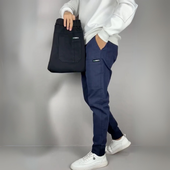 Mihai | Pantaloni cargo elastici premium